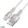 Baseus Cafule Metal Data cavo USB Lightning 2 4 A 2 m bianco CALJK foto 2
