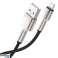 Baseus Cafule Metal Data Cavo USB Lightning 2 4 A 0 25 m nero CA foto 2