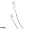 Dudao L6E USB kabelis C tipas Lightning PD 20W balta L6E nuotrauka 1