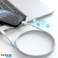 Dudao L6E USB kabelis C tipas Lightning PD 20W balta L6E nuotrauka 3