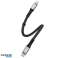 Dudao L10P USB-kaapeli Type-C Lightning PD20W musta L10P kuva 1
