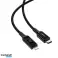 Acefast USB MFI кабель Type C Lightning 1 2 м 30 Вт 3А черный C6 01 Bl изображение 1