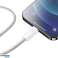 Baseus dynamisk USB-kabel type C lynstrømforsyning 20W 1m hvit bilde 6