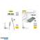 Dudao cable USB Type C cable Lightning Power Delivery 45W 1m grey image 2