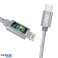 Dudao cable USB Type C cable Lightning Power Delivery 45W 1m grey image 4