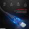 ROCK SPACE Vahvistettu Lightning 2.1A kaapeli 1 2m musta kuva 5