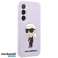 Lieta Karl Lagerfeld KLHCS23SSNIKBCU par Samsung Galaxy S23 S911 hardcas attēls 5