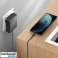 Cargador de pared UNIQ Votre Slim USB C PD 18W MFI USB C to l cable fotografía 2