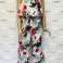 Sommer-Jumpsuit für Damen - Spanisch mit weitem Bein. Blumen drucken. Kategorie A Bild 1