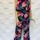 Sommer-Jumpsuit für Damen - Spanisch mit weitem Bein. Blumen drucken. Kategorie A Bild 2