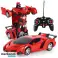 Transformo Remote Control Robot Car - Jouet transformable 2-en-1 durable photo 1