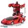 Transformo Remote Control Robot Car - Jouet transformable 2-en-1 durable photo 3