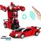 Transformo Remote Control Robot Car - Jouet transformable 2-en-1 durable photo 4