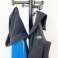 Garderobenständer, Kleiderständer, Standgarderobe, Farbe schwarz, für Wiederverkäufer, A-Ware, kleiner Anteil B-Ware Bild 3