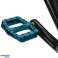 RockBros 2017 Fahrradpedale 12CBL Plattform Nylon 2pcs Blau Bild 1