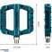 RockBros 2017 Fahrradpedale 12CBL Plattform Nylon 2pcs Blau Bild 4
