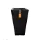 Ensemble de deux pots de grandes plantes Capi noirs photo 1