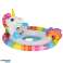 Baby swimming ring, inflatable ring for children with unicorn seat, max 23kg, 3-4 years old INTEX 59570 image 3