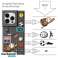 Pinit Dynamic Sports Pin Case Kit para iPhone 14 Pro 6.1 "negro / bl fotografía 3
