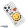 Pinit Dynamic Emoji Pin Case Kit iPhone 14 Pro Maxhoz 6.7" fekete kép 2