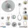 Jelmez ékszercsomag - gyűrűk, nyakláncok, fülbevalók, karkötők és haj kiegészítők - Új készlet 2023 kép 2