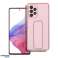 LEATHER Case Kickstand voor SAMSUNG Galaxy A53 roze foto 1