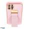 LEATHER Case Kickstand for SAMSUNG Galaxy A53 pink image 3
