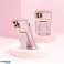 LEATHER Case Kickstand for SAMSUNG Galaxy A53 rosa bilde 4