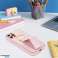 LEATHER Case Kickstand for SAMSUNG Galaxy A53 rosa bilde 5