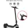 E – Scooter 15 Ah Change Battery 9 Inch 500W Motor 50km Range ES01 Foldable Electric Scooter image 1