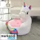 Βελούδινη πολυθρόνα PLUSHY για παιδιά και ενήλικες εικόνα 1