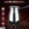 Cheffinger CF ECMO.6:600ml Elektrisch Roestvrij Staal Turkse Espresso Koffiezetapparaat foto 1