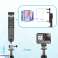 Selfie Stick Handyhalter für Stativ L15 Stativ mit Lampe Bild 3