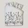 2-pack Witte dekbedovertrekken met bloemenprint - 140x220cm foto 1