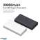 Power Bank 20000MAH 5V / 2A ELOOP E39 batterie Li-polymère blanche photo 1