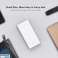 Power Bank 20000MAH 5V / 2A ELOOP E39 batterie Li-polymère blanche photo 5