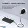Power Bank 25000MAH PD20W ELOOP E43 batteria ai polimeri di litio nera foto 5