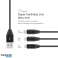 Cavo dati di ricarica da USB-A a Lightning ELOOP S31 Nero, Marrone 1,2 m foto 1