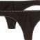 Calvin Klein (CK) women's underwear (thong, bikini), 2-pack, white-gray-black image 2