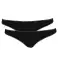 Calvin Klein (CK) Damenunterwäsche (Tanga, Bikini), 2er-Pack, weiß-grau-schwarz Bild 1