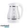 LED ELECTRIC GLASS KETTLE 1,7L 2200W AD 1274 white image 1
