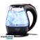 BOUILLOIRE VERRE 1,5L 2200W LED BLEU AD 1224 photo 1