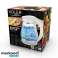 BOUILLOIRE ÉLECTRIQUE LED VERRE 1,7L 2200W AD 1274 Blanc photo 5
