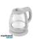 BOUILLOIRE EN VERRE 1,0L 1100W RÉTRO-ÉCLAIRAGE LED AD 1283G photo 2