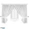 READY-MADE CURTAIN SET WITH OPENWORK PANEL 400x150 L170 image 1