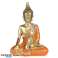 Gouden en Oranje Thaise Boeddha Meditatie foto 3