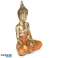 Златна и оранжева тайландска буда медитация картина 4