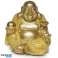 Mini Happy Glittering Chinese Laughing Buddha 6cm ανά τεμάχιο εικόνα 3
