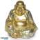 Mini Happy Glittering Chinese Laughing Buddha 6cm per bucata fotografia 4