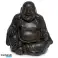 Fred i øst Wood Effect Kinesisk Laughing Buddha per stykke bilde 2